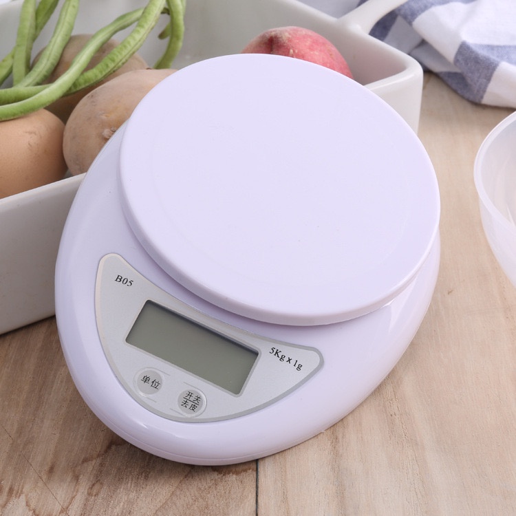 Cân điện tử nhà bếp chính hãng Electronic - Cân tiểu li điện tử mini 1g-5kg có kèm tô