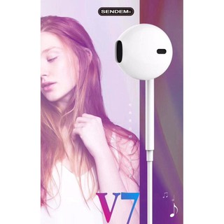 [Chính Hãng SENDEM] TAI NGHE SENDEM V7 - BASS TỐT - BẢO HÀNH 12 Tháng