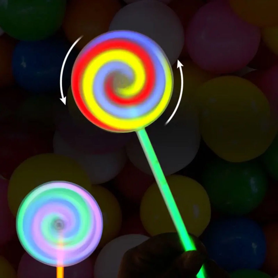 Đèn LED 15 màu ANDY KIDS lightstick glow thanh dạng chong chóng dạ quang phát sáng nhiều màu sắc