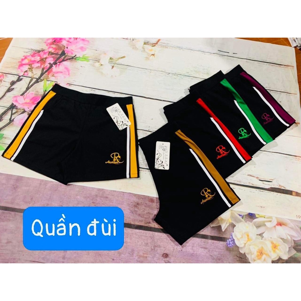 Quần sooc đùi nữ chất liệu vải UMI Hàn cao cấp