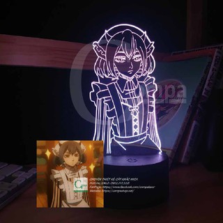 [Đèn Ngủ Siêu Đẹp] Đèn Ngủ Black Clover Secre Swallowtail Type 01