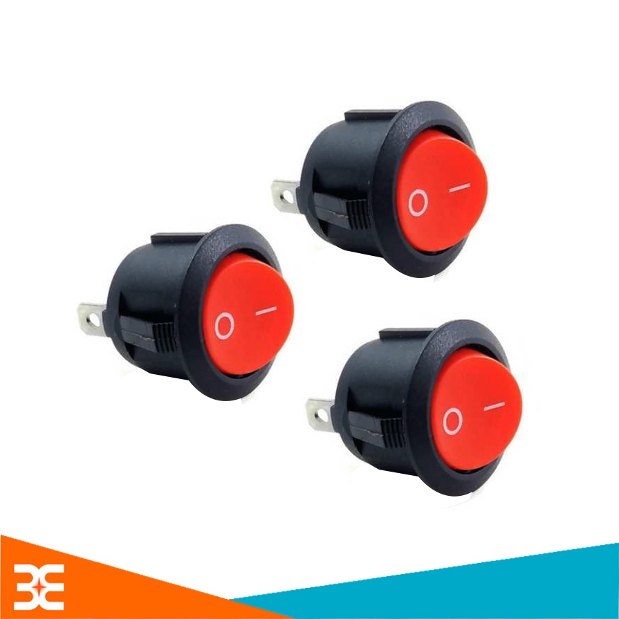 Công Tắc Tròn Nhỏ Bập Bênh KCD1-103 ( màu sắc ngẫu nhiên)