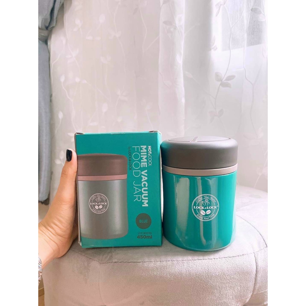 BÌNH Ủ CHÁO LOCK LOCK 450ml