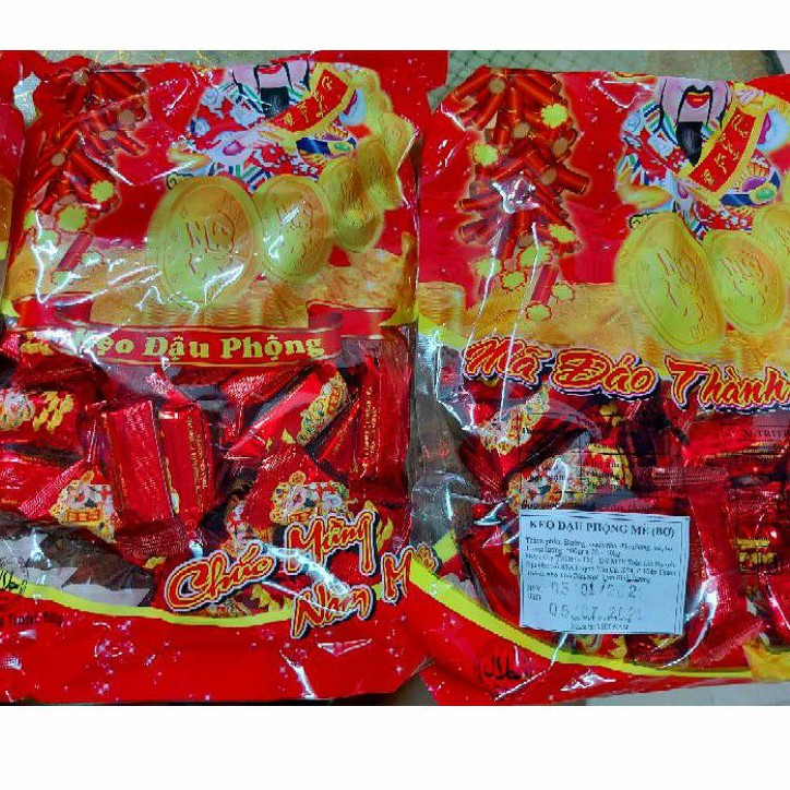 XẢ KHO KẸO BƠ ĐẬU PHỘNG VINAMIT 500G