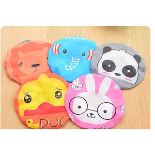 Mũ trùm đầu khi tắm – Mũ trùm tóc khi tắm, ủ dưỡng nilon cute
