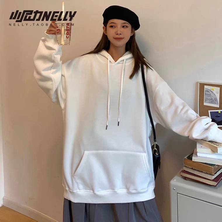 Áo Nỉ HOODIE 8 MÀU Tay Dài Dáng Rộng Màu Trờn Phong Cách Hàn Quốc 𝑪𝒂𝒎𝒔𝒕𝒐𝒓𝒆 | BigBuy360 - bigbuy360.vn