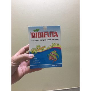 BIBIFUTA - thông táo, vững dạ, hết lo đầy bụng ( dạng ống uống)