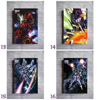 Gundam Bộ 3 Poster Treo Tường In Hình Nhân Vật Phim Hoạt Hình Anime