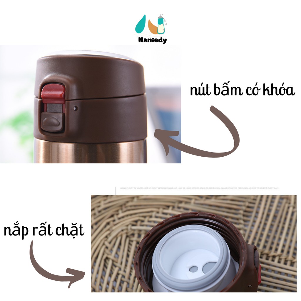 Bình nước cao cấp giữ nóng lạnh hiệu quả cao cấp 450ml