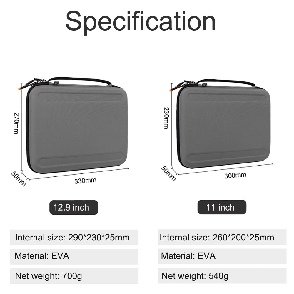 Ốp lưng di động cứng WIWU cho iPad Pro 12,9 11 Túi đựng máy tính xách tay chống sốc cho iPad Pro 11 Vỏ máy tính bảng có dây da cho iPad mini 6