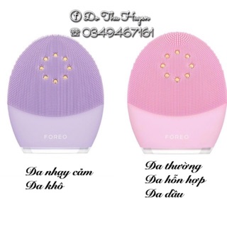 [Sẵn + Đủ bill] |DUTYFREE| Máy rửa mặt Foreo Luna 3 plus