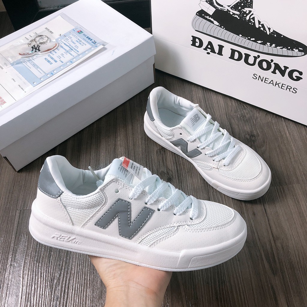 Newbalance chữ phản quang [TẶNG MÓC KHÓA - FULL BOX] giày nb trắng PQ giày thể thao Newbalance PQ nam nữ