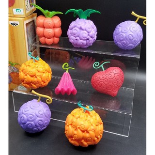 [Ảnh thật] Mô hình đồ chơi One piece bộ 4 trái ác quỷ loại nhỏ