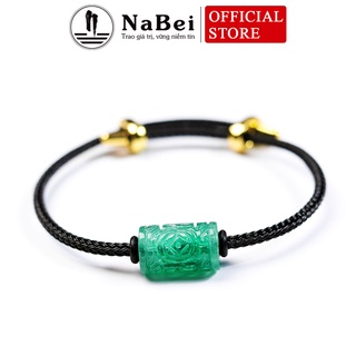 Vòng tay charm lu thống thạch anh dâu phù hợp cho nam nữ mệnh mộc, hỏa, thổ nb198 - phong thuỷ nabei