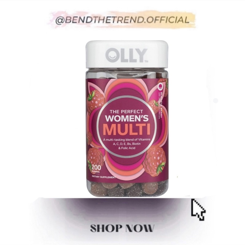 KẸO DẺO OLLY BỔ SUNG VITAMIN TỔNG HỢP CHO NAM, NỮ 200Viên