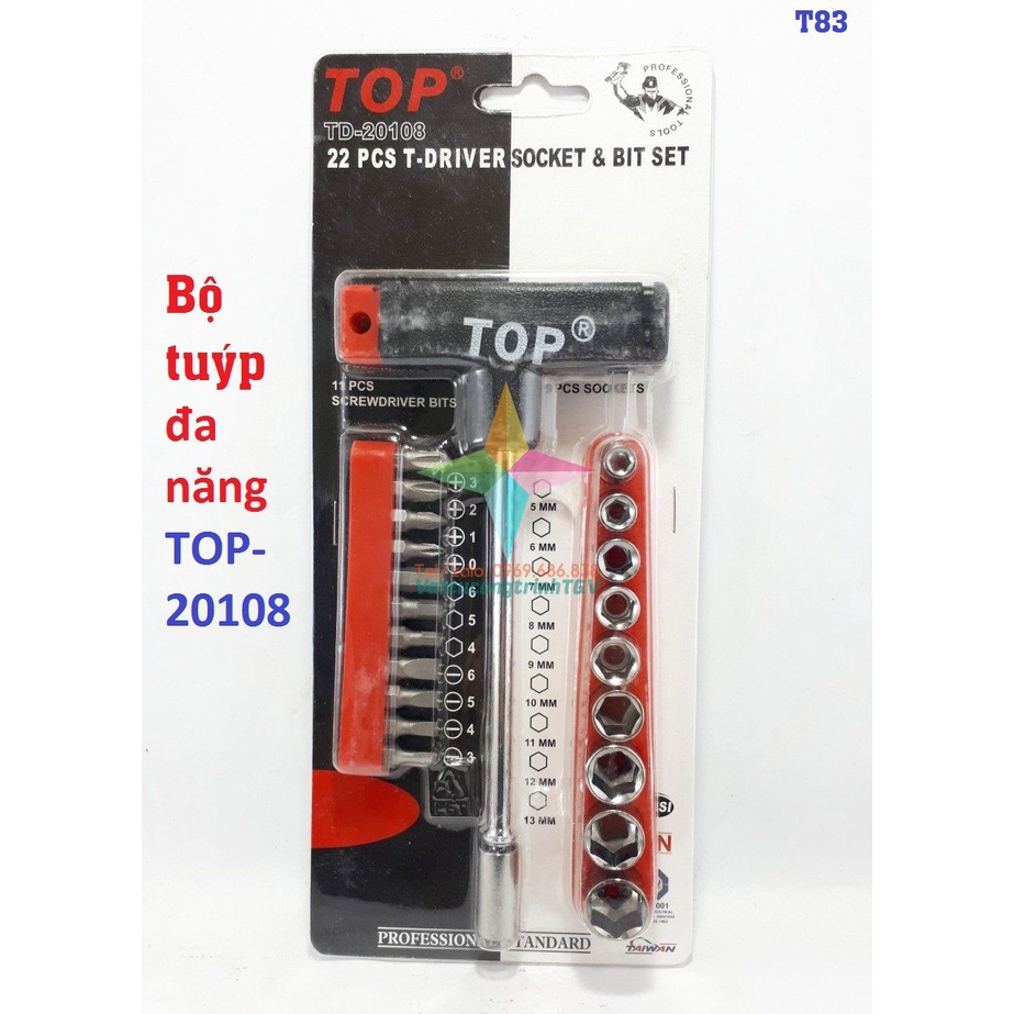 Bộ tuýp đa năng TOP-20108