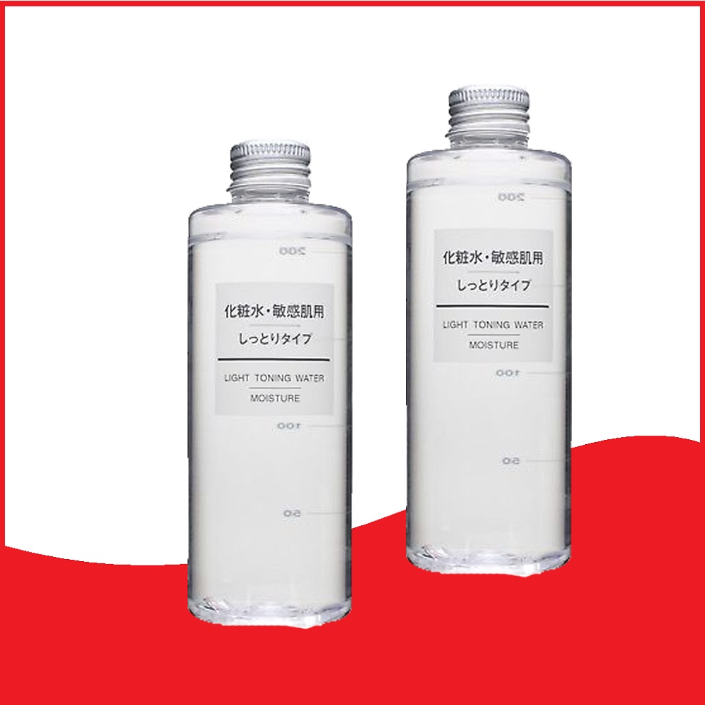 [ 𝑪𝒉𝒖𝒂̂̉𝒏 𝑪𝒉𝒊́𝒏𝒉 𝑯𝒂̃𝒏𝒈 ] Nước Hoa Hồng Toner MUJI cân bằng da 200ml Nhật