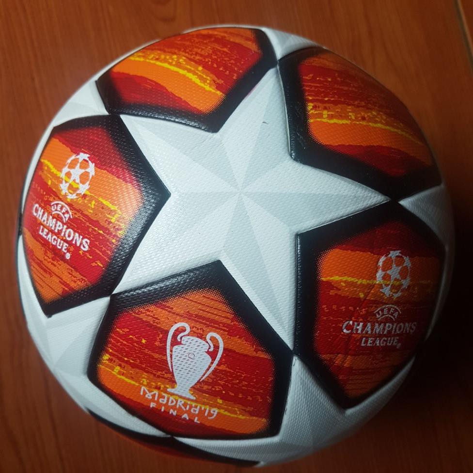Quả bóng đá C1 số 5 Chung Kết 2019 siêu độc lạ tặng kèm Kim bơm bóng + Lưới đựng bóng  - Hieubongda