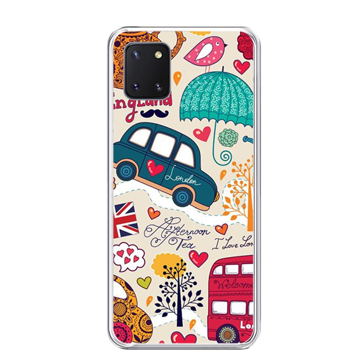 [FREESHIP ĐƠN 50K] Ốp lưng Samsung Galaxy Note 10 Lite - Silicon Dẻo - 01277 0211 LONDON02