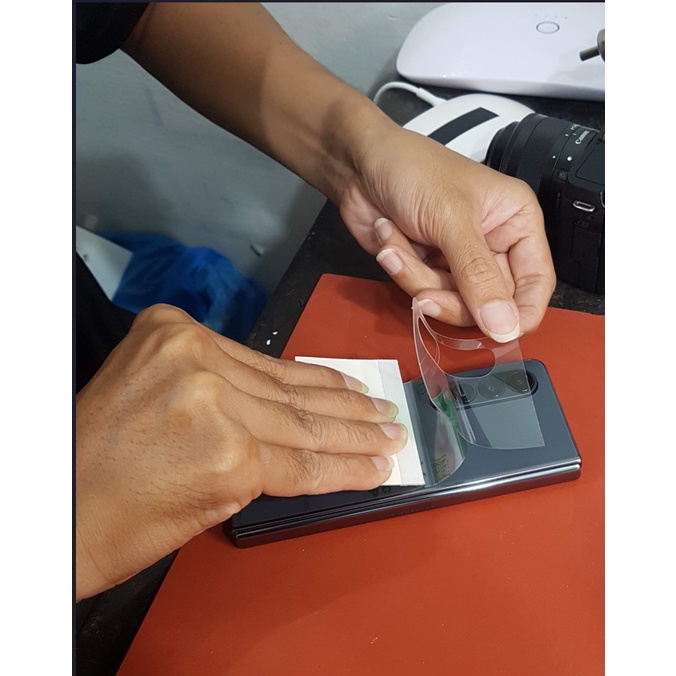 Miếng dán PPF Hydorgen Samsung Z Fold4 trong, nhám, đổi màu cao cấp