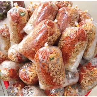 bánh tráng trộn thập cẩm sate đậu phộng hành phi nước sốt me tép full