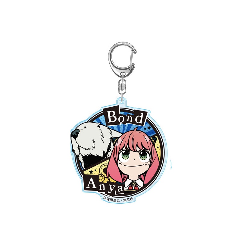 Yyds Móc Khóa Acrylic Hai Mặt Hình Anime SPY FAMILY Twilight Anya Yor Forger Dễ Thương Làm Quà Tặng