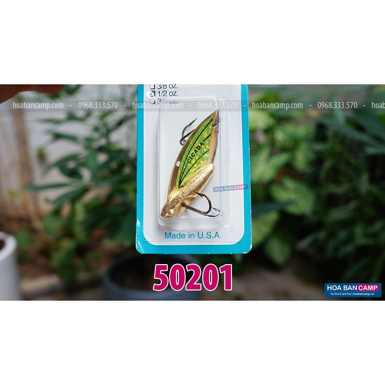 Mồi Lure Cá Sắt Cicada USA 14g