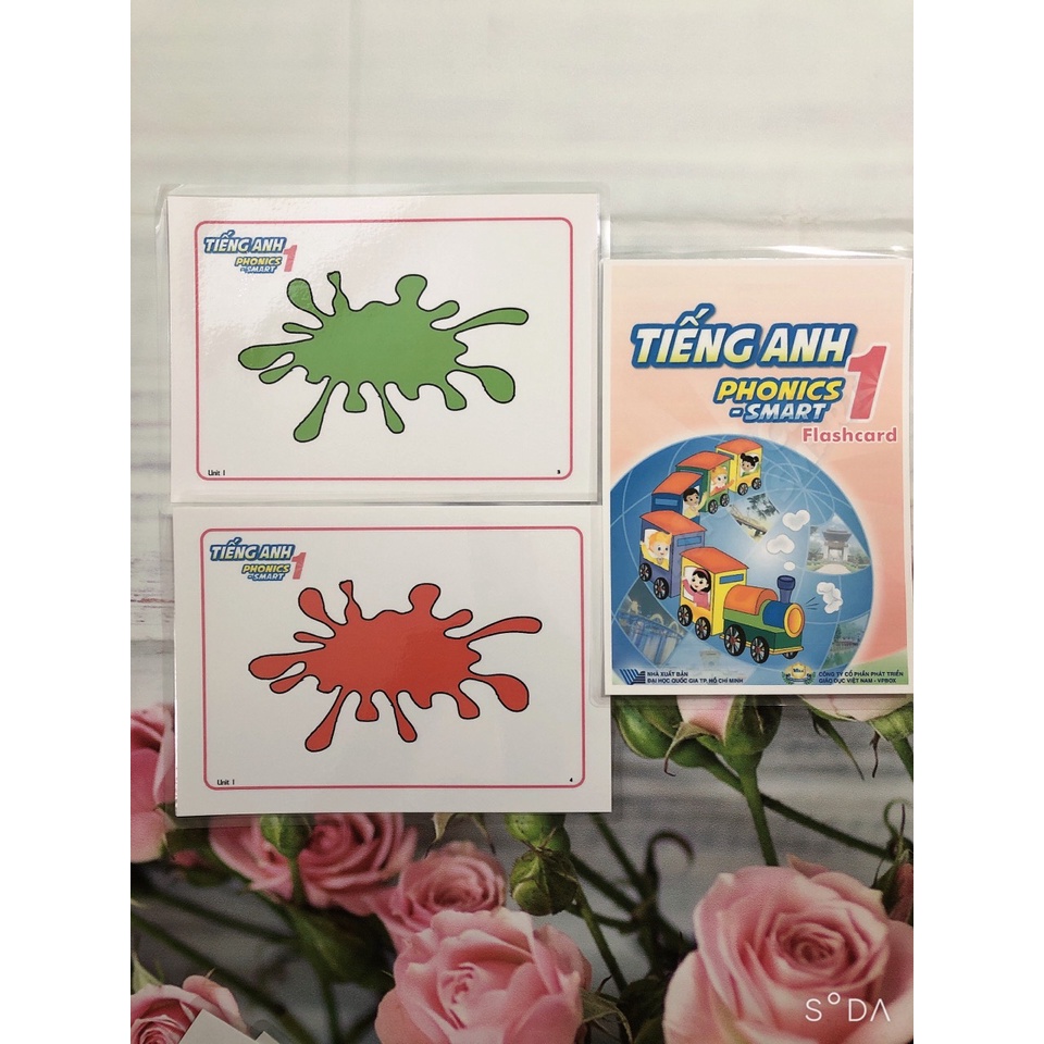 Flashcards Tiếng Anh Smart Phonics 1 -ép plastics bền đẹp