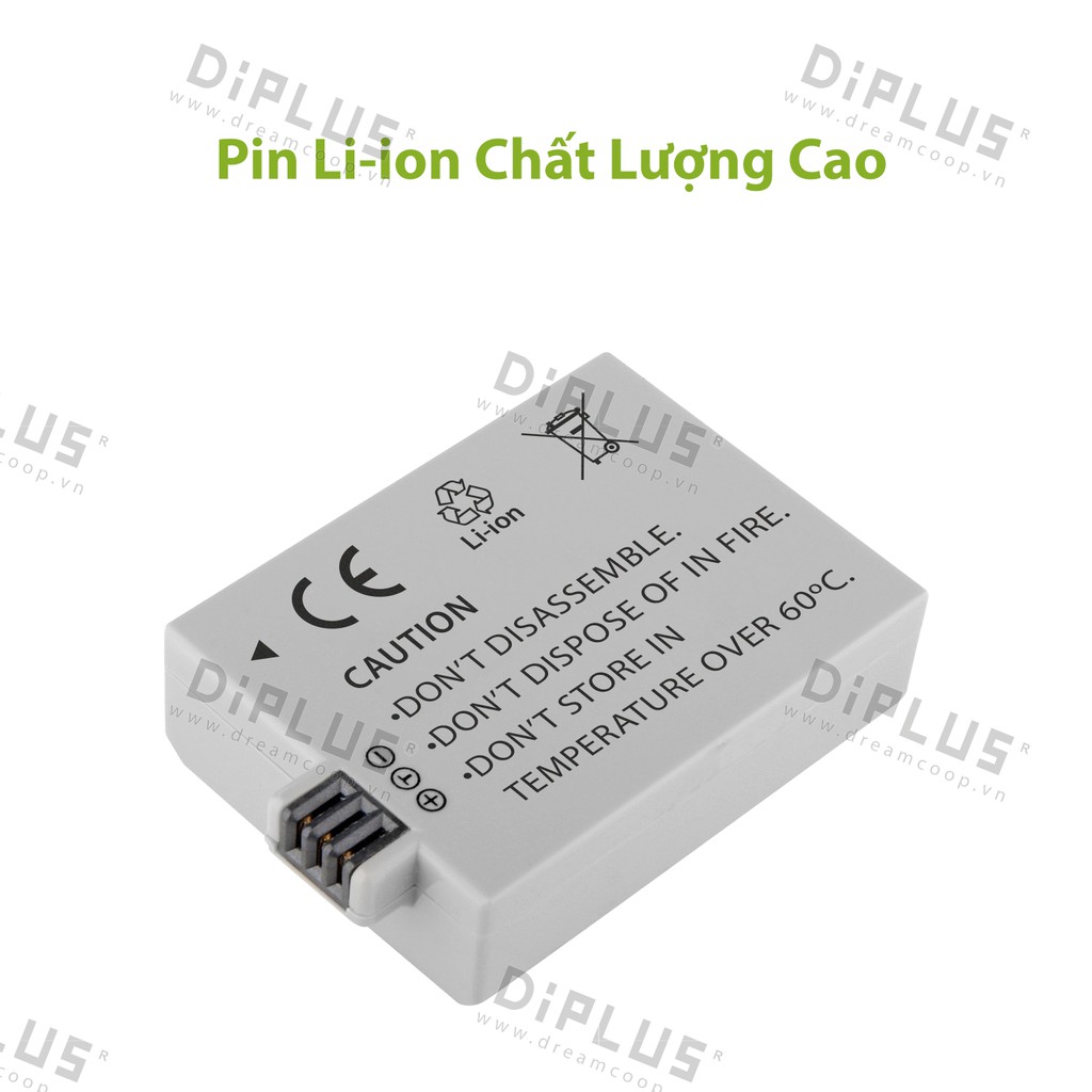 Pin máy ảnh Canon LP-E5 pin máy ảnh Canon EOS XS Rebel T1i XSi 1000D 500D 450D X3 Kiss X2 F camera battery LPE5