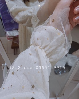 [CÓ SẴN][FREESHIP50K] VÁY CÔNG CHÚA UZZLANG ĐÍNH SAO LẤP LÁNH ( ảnh thật shop chụp ở cuối )
