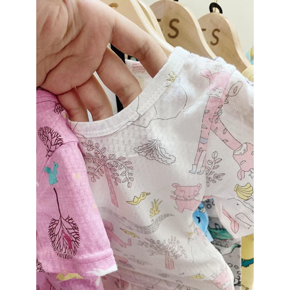 Bộ Thông Hơi Cotton Xuất Nhật-Nhiều màu