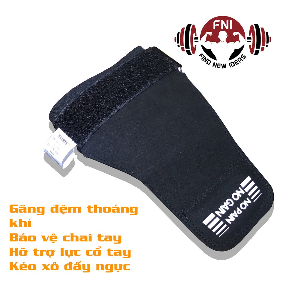 Găng đệm tập gym, đẩy ngực, kéo xô bảo hành 3 tháng, tay hư bao tay chưa hư - shop gymfni