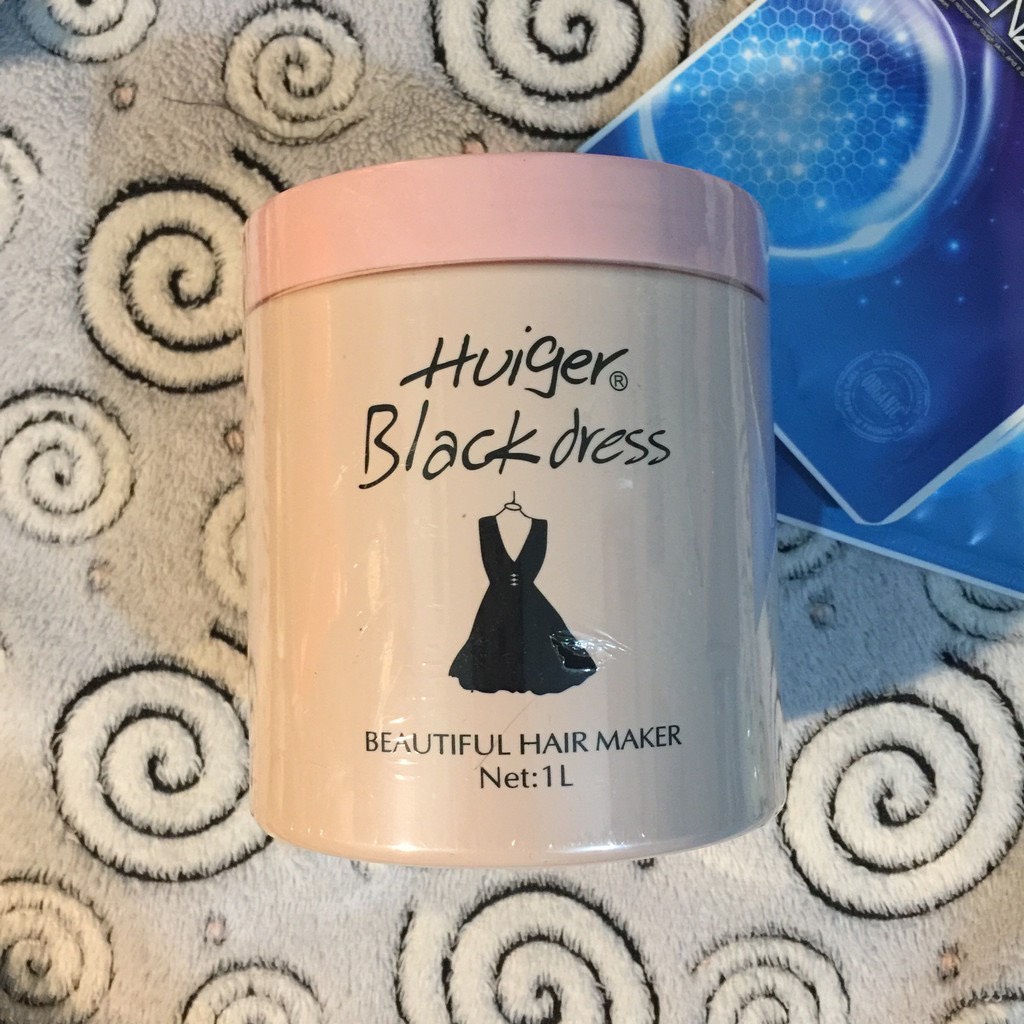 Kem Hấp Ủ Xả HUIGER BLACK DRESS 1000ml