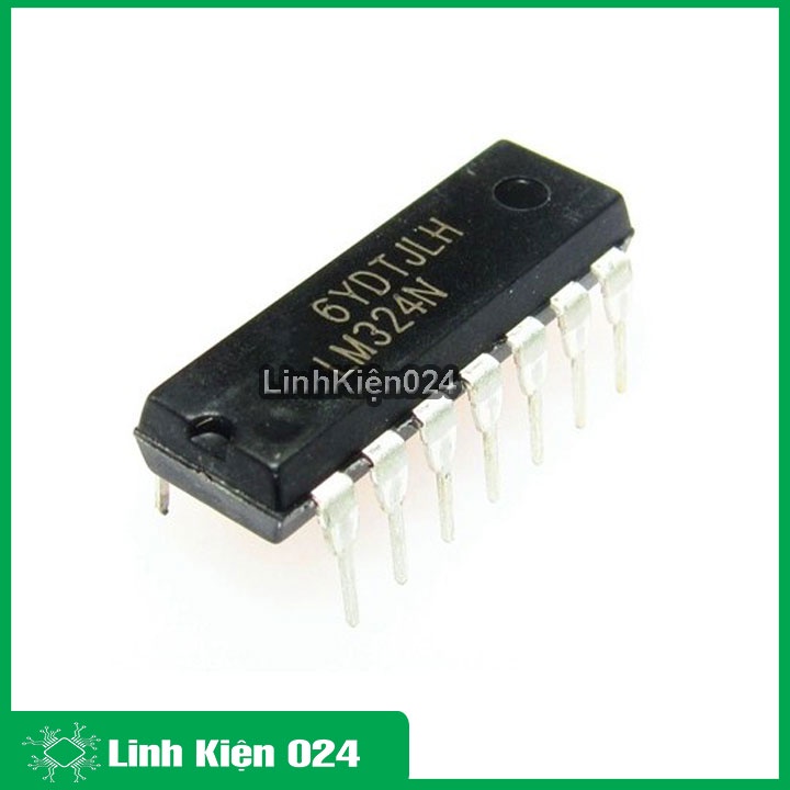 Ic chức năng LM324 chân cắm Dip-14