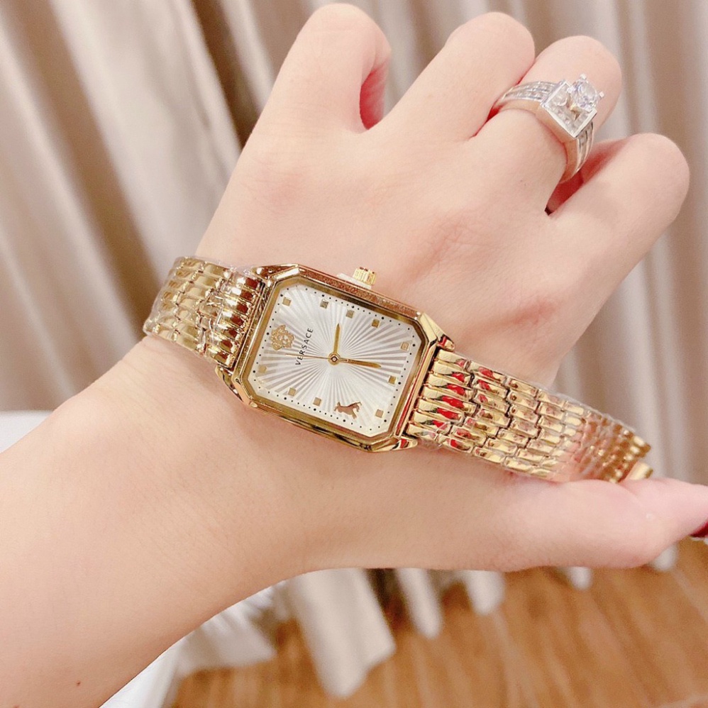 Đồng hồ nữ VERSACE dây kim loại bền đẹp không rỉ siêu hot, chống nước, bảo hành 12 tháng, dong ho nu | BigBuy360 - bigbuy360.vn