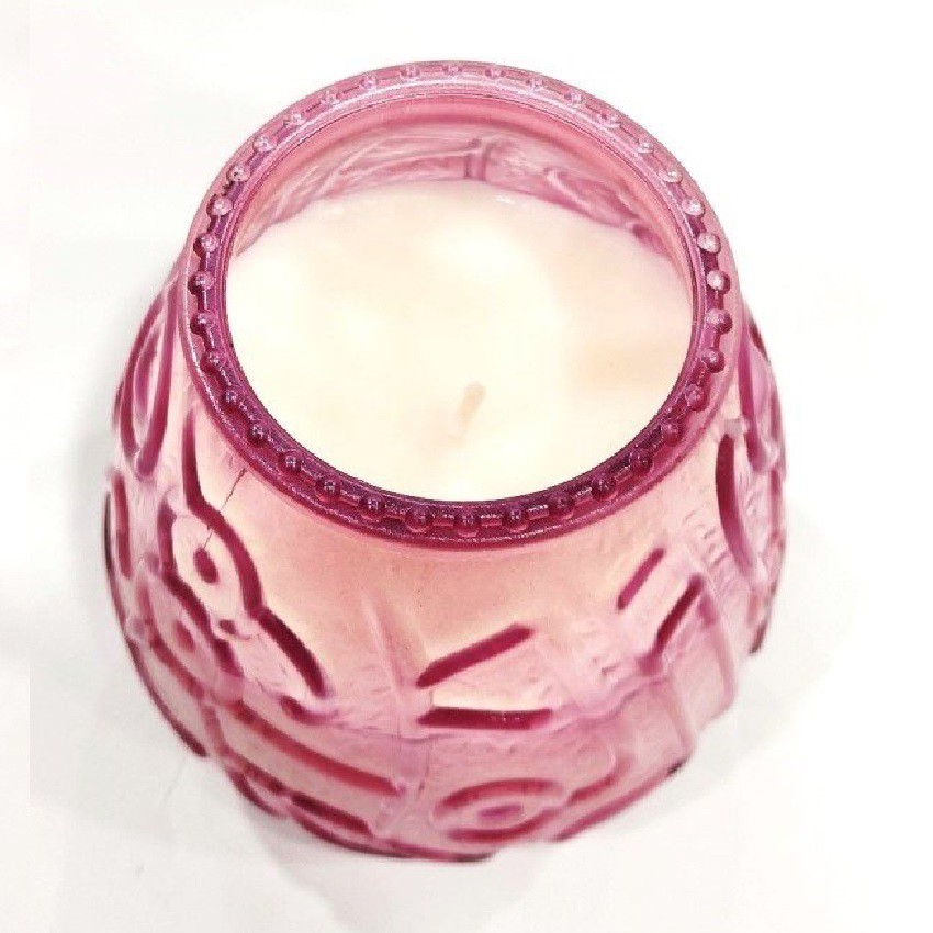 Hũ nến thơm hình búp sen Miss Candle FtraMart NQM1984 (Hồng)