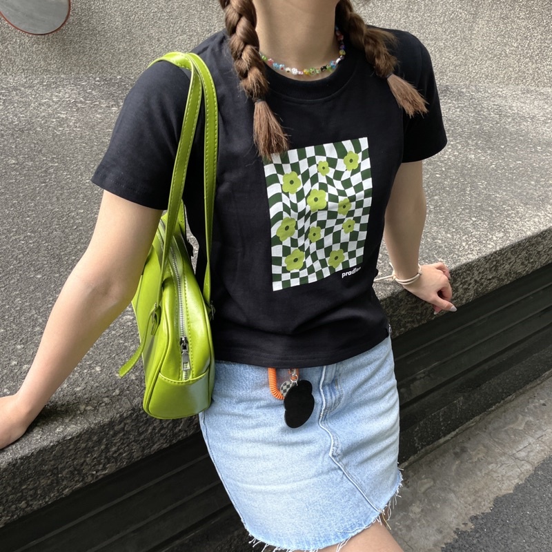 Áo Thun Nữ PRADIES Form Babytee "Floral"