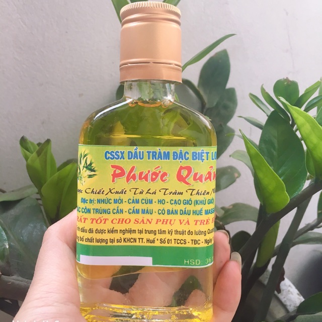 Tinh dầu tràm PHƯỚC QUẢNG Loại đặc biệt xịn nhất