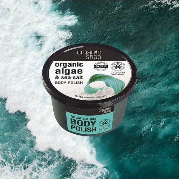 Tẩy Da Chết Body Organic Shop Toàn Thân Body Scrub 250ml - Khongcoson