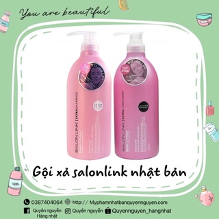 Dầu gội, dầu xả salon link extra 1000ml nội địa nhật