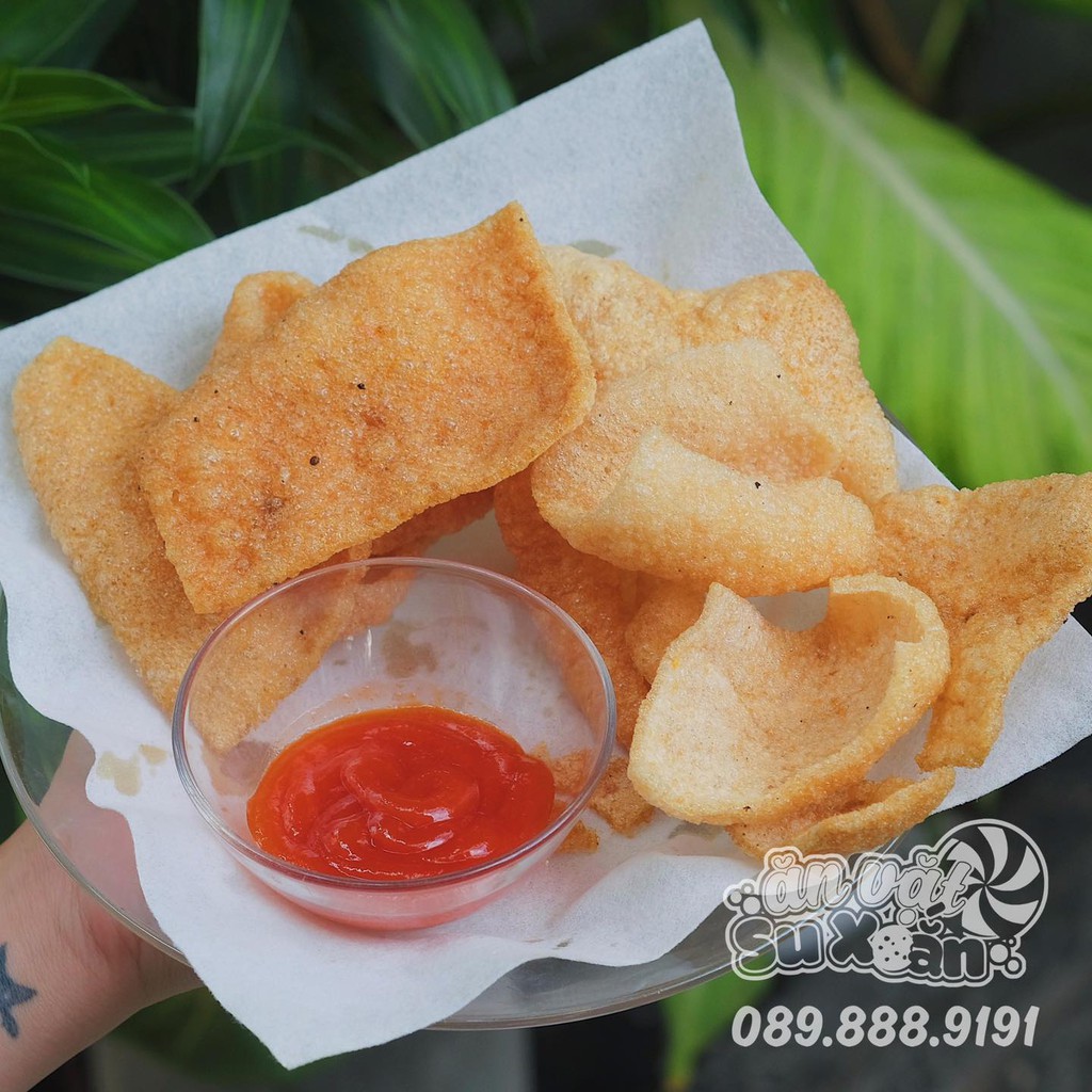 Bánh phồng tôm Năm Căn Cà Mau Ăn Vặt Su Xoắn