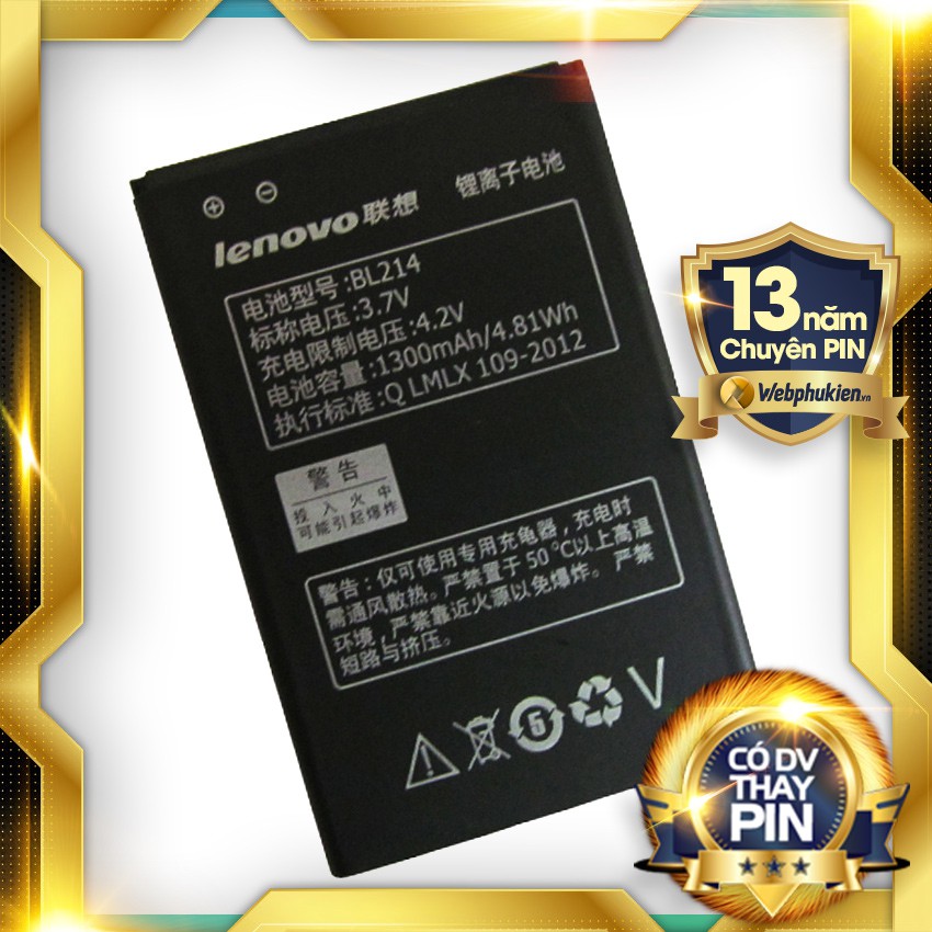 Pin Lenovo BL214 - 1300mAh (A218/A269/ A305/ A208/ A316i)