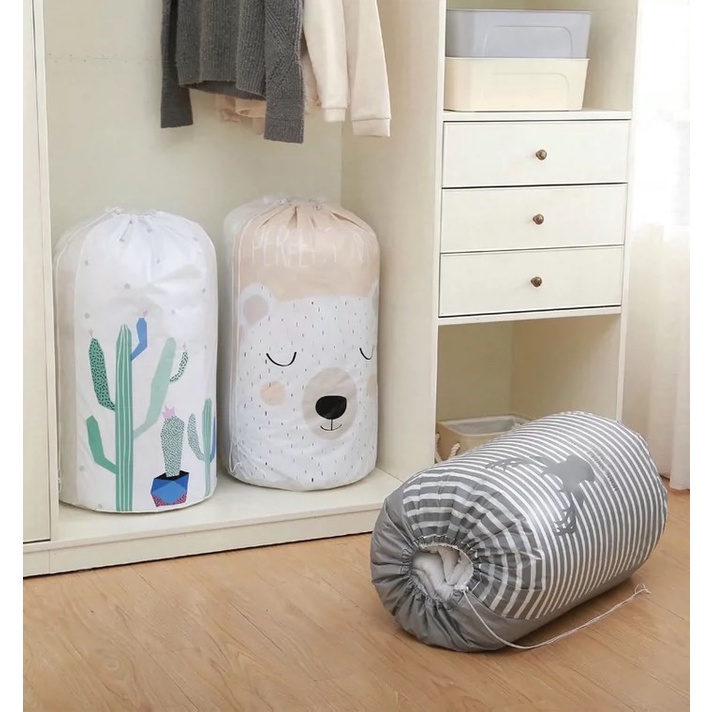 TÚI ĐỰNG QUẦN ÁO CHĂN MÀN CHỐNG ẨM CAO CẤP NHẬT CỠ LỚN 2466 GIA DỤNG GIA ĐÌNH