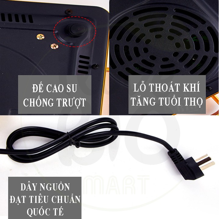 Bếp hồng ngoại RayPor cao cấp –Bếp hồng ngoại cảm ứng không kén nồi - Q027