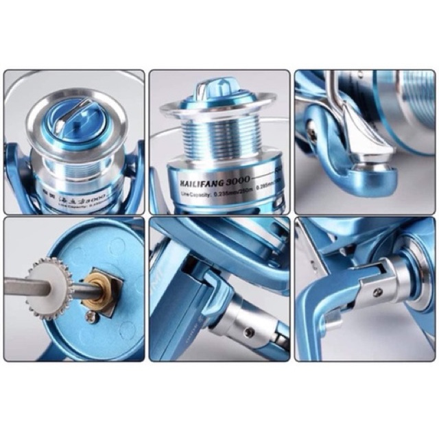 Máy Ryobi Ranmi xanh trắng đồ câu cá hàng hót giá rẻ