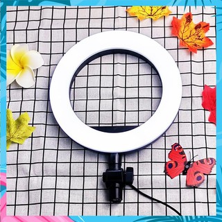 Đèn Led livestream, đèn livestream hỗ trợ trang điểm, chụp ảnh, quay phim 3 chế độ sáng