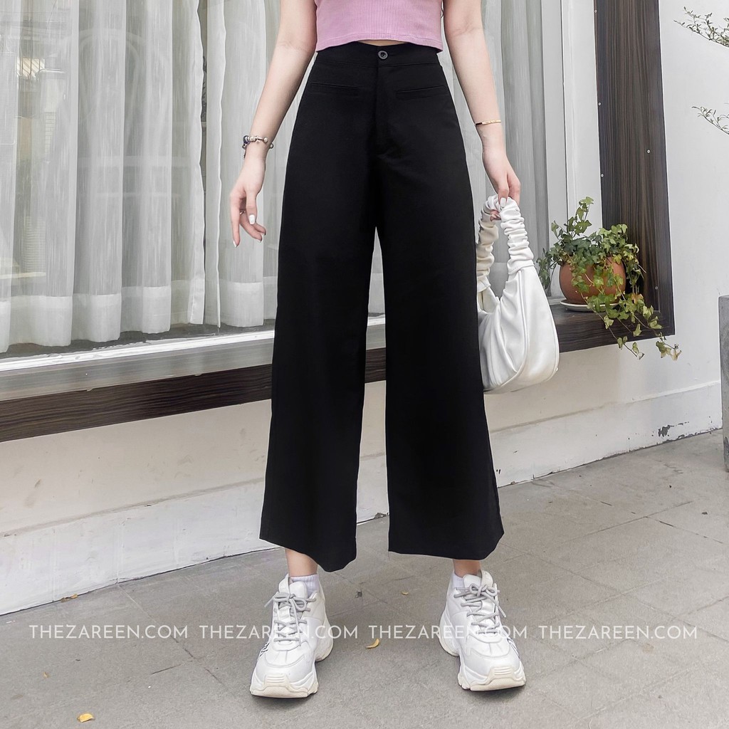 QUẦN CULOTTES TÚI ĐẮP BASIC ZAREEN TRS10