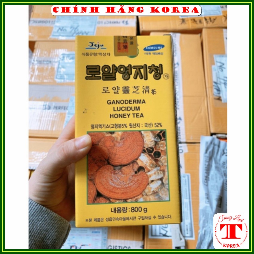 Cao linh chi mật ong Jeju hàn quốc thượng hạng, hộp 800gr - tranglinh