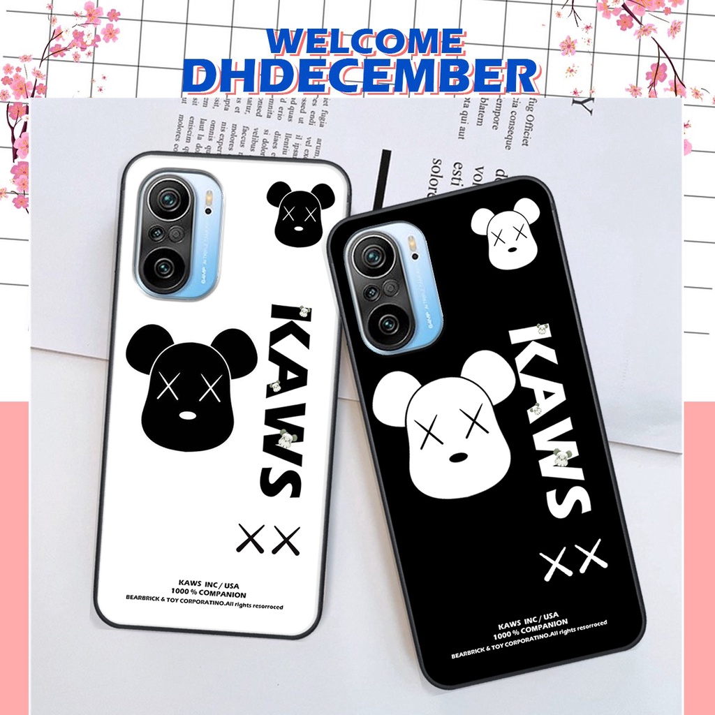 Ốp lưng Xiaomi REDMI K40 in hình K@ws, Cool Be@r SIÊU NGẦU