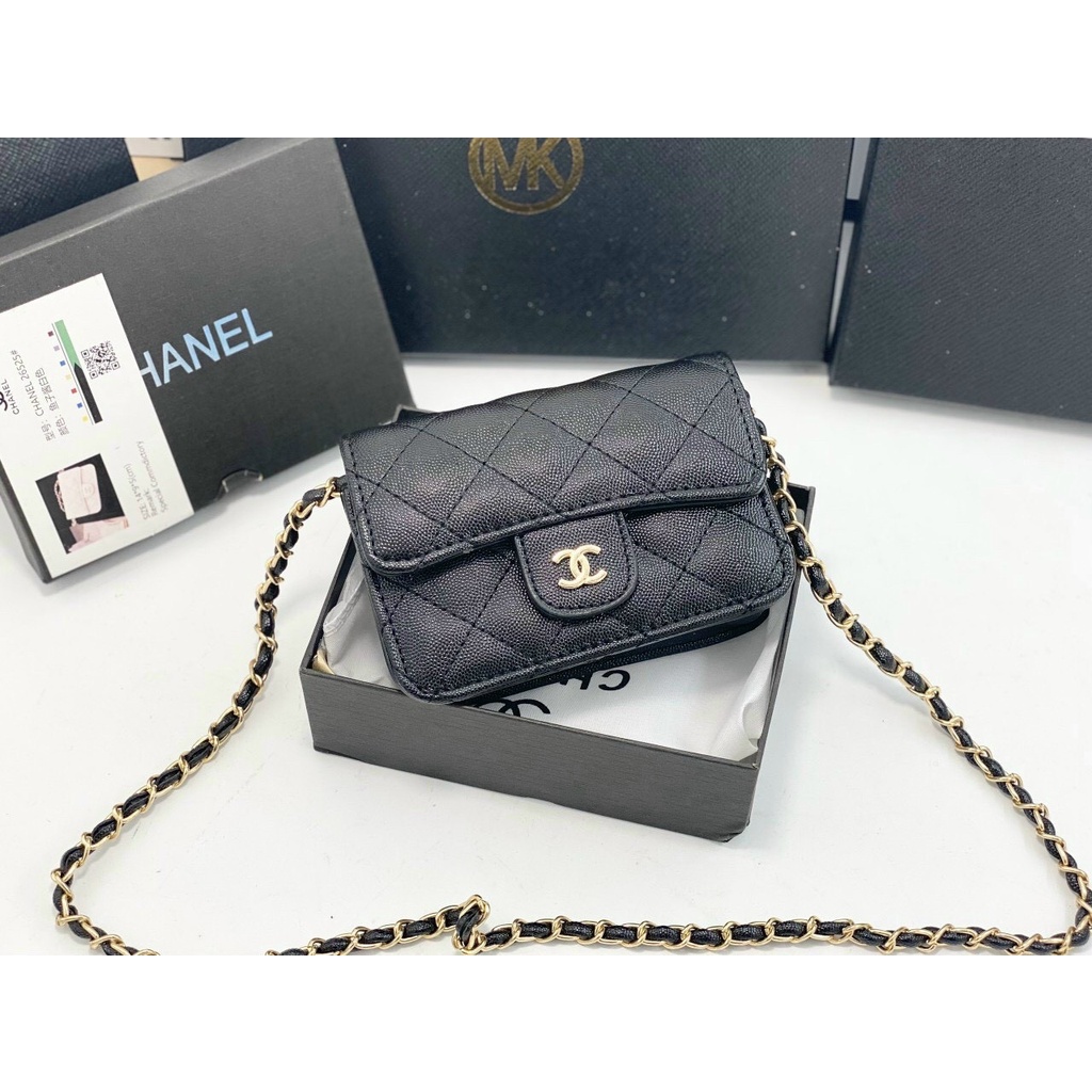 Túi đeo chéo CN mini da hạt